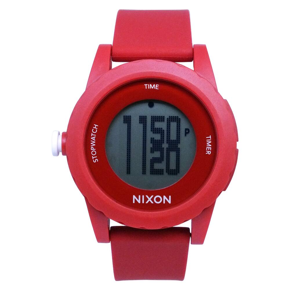 Nixon Men's Red Genie Watch