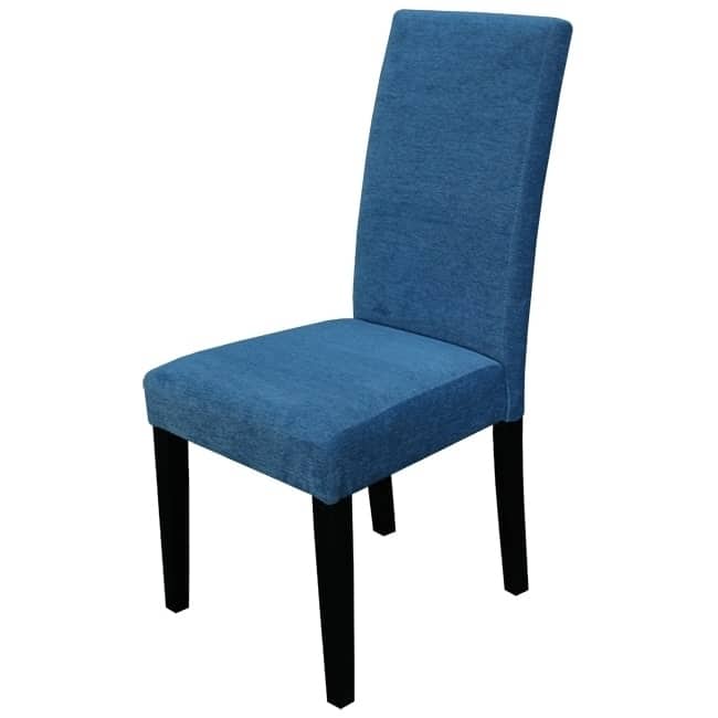 Aprilia Blue Upholstered Dining Chairs (Set of 2)