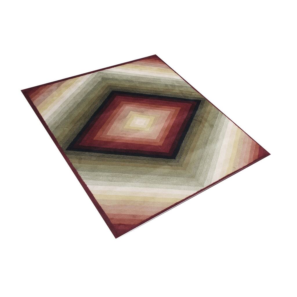 Alliyah Handmade Gray Sand Mix New Zealand Blend Wool Rug (5' x 8') - 5' x 8'