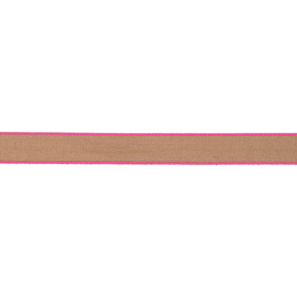 Ruban Archipel Ribbon 3/8x27 Yards beige/pink (Beige with Pink. 100% Polyester. Machine washable; do not bleach; do not machine dry; may be ironed or dry cleaned. Imported. )