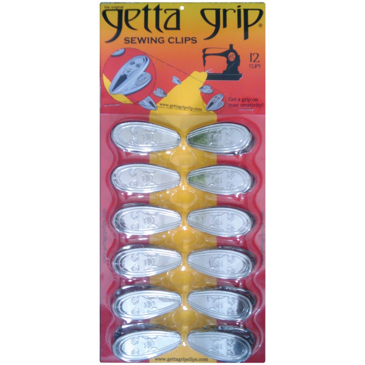 Getta Grip Sewing Clips 12/pkg