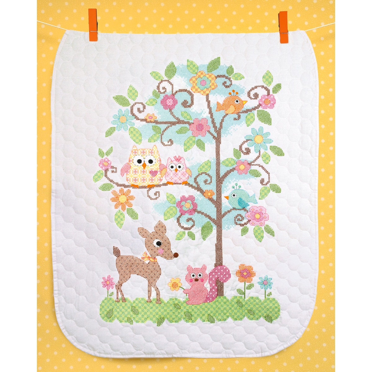 Baby Cross Stitch Quilt Kits 