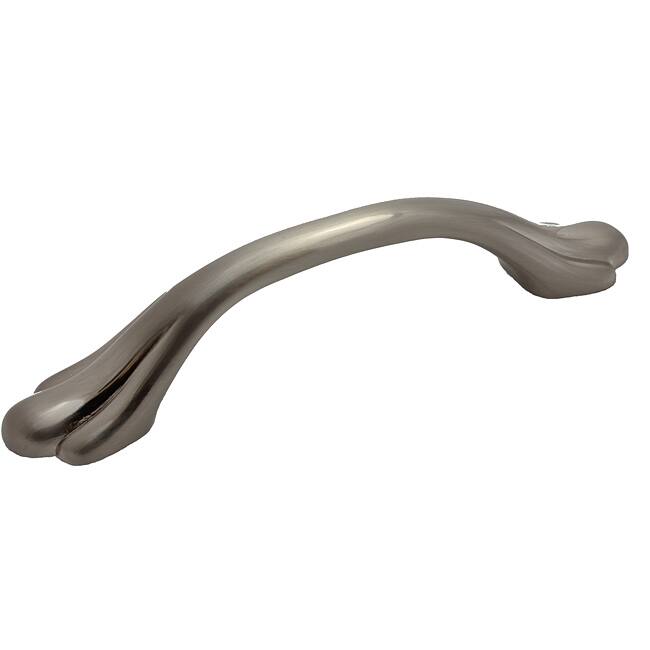 GlideRite 4.25-inch Satin Nickel Classic Paw Cabinet Pulls (Set of 10)