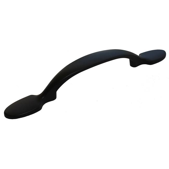 GlideRite 5.75-inch Matte Black Classic Cabinet Pulls (Set of 10)