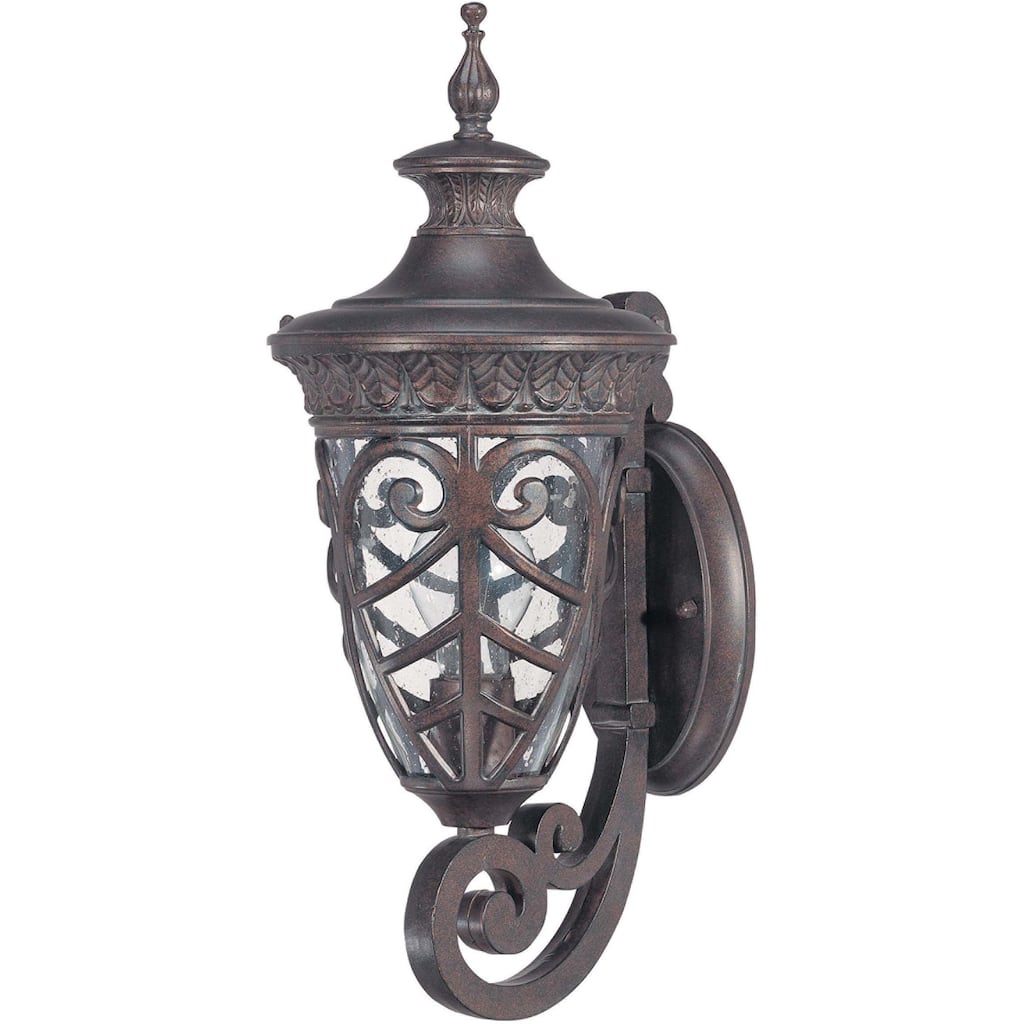 Aston Arm Up 1-light Dark Plum Bronze Wall Sconce