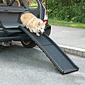 Guardian Gear Portable Skid-resistant Black Plastic Vehicle Pet Ramp