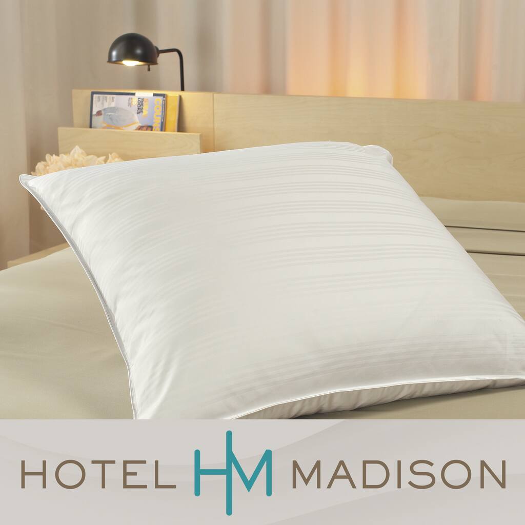 Hotel Madison 1000 Thread Count European Square Pillows (Set of 2)
