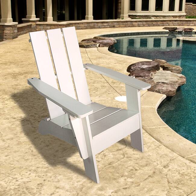 Vifah 3-slatted Outdoor Bradley Adirondack Chair