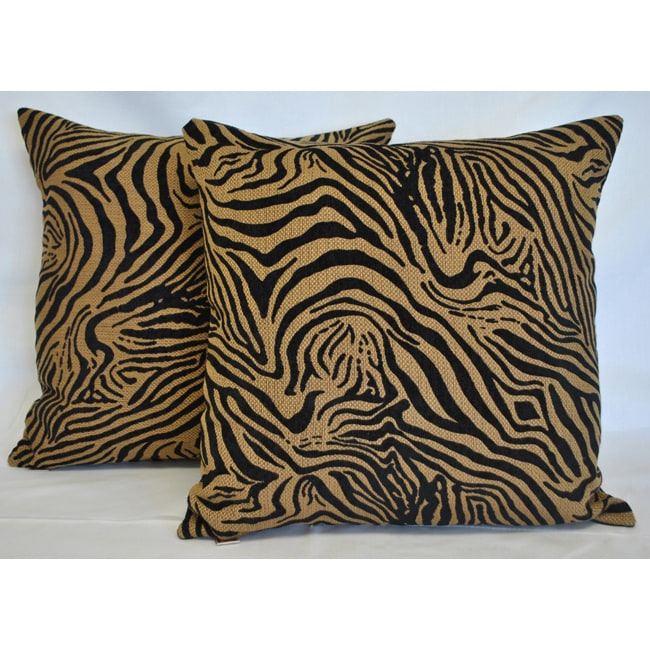 jungle animal pillows