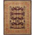 Safavieh Handmade Tree of Life Dark Red/ Rust Hand-spun Wool Rug - 9'6 x 13'6