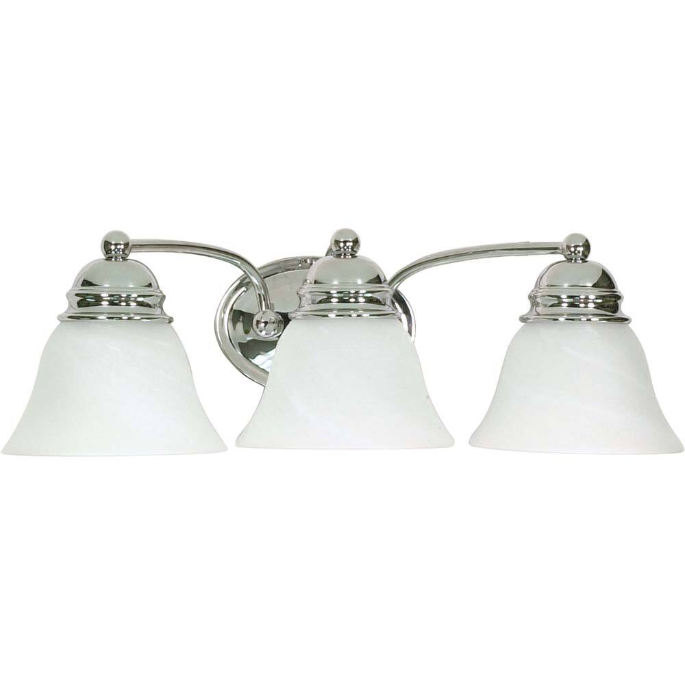 Copper Grove Walbran Polished Chrome 3-light Bathroom Vanity Light