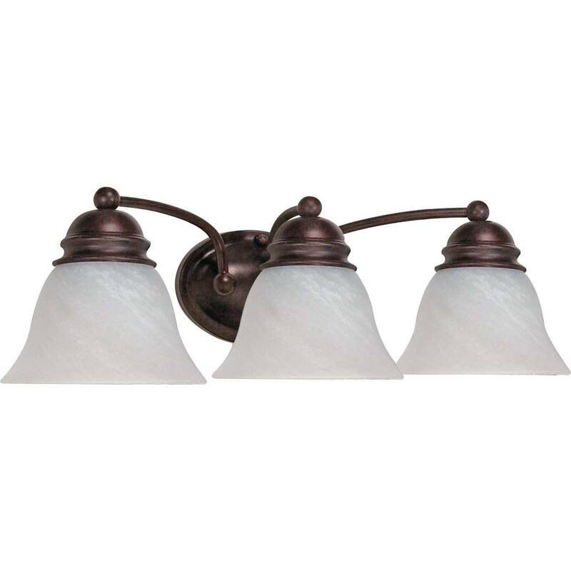 Copper Grove Walbran 3-light Old Bronze Vanity
