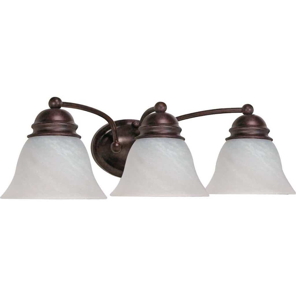 Copper Grove Walbran 3-light Old Bronze Vanity
