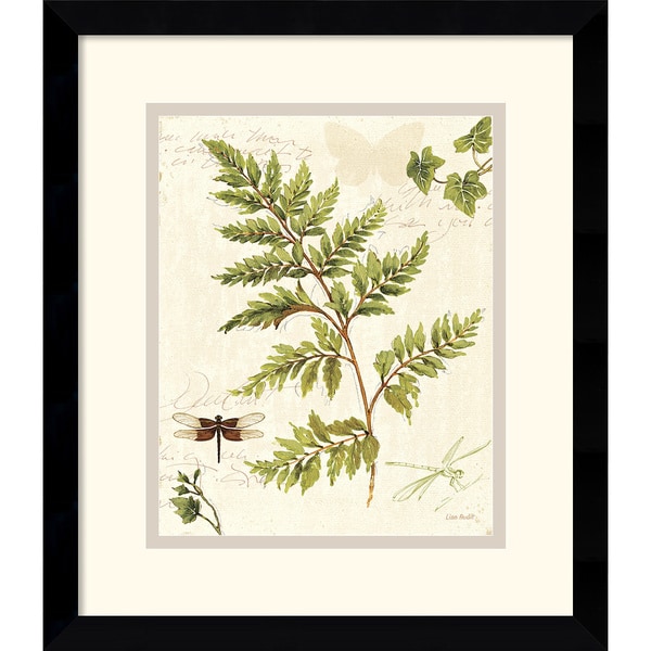 Lisa Audit 'Ivies and Ferns I' Framed Art Print Prints