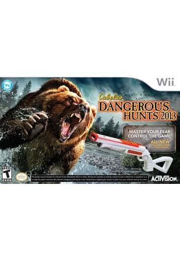 Wii - Cabelas Dangerous Hunts 2013 Bundle
