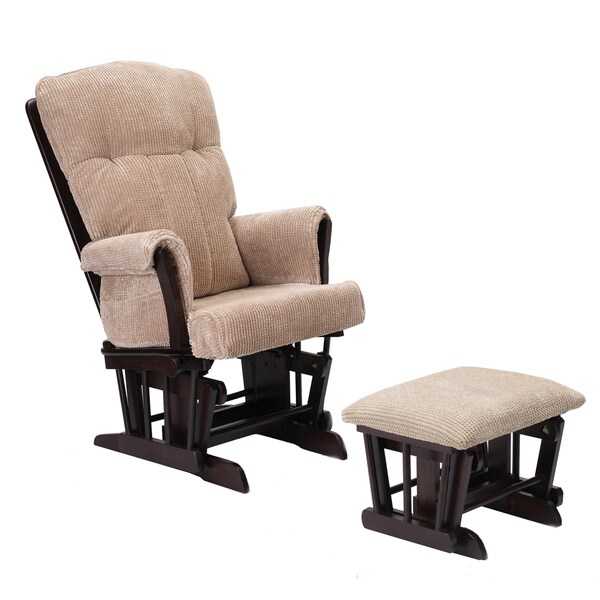 Shop Glider Rocker with Ottoman Free Shipping Today