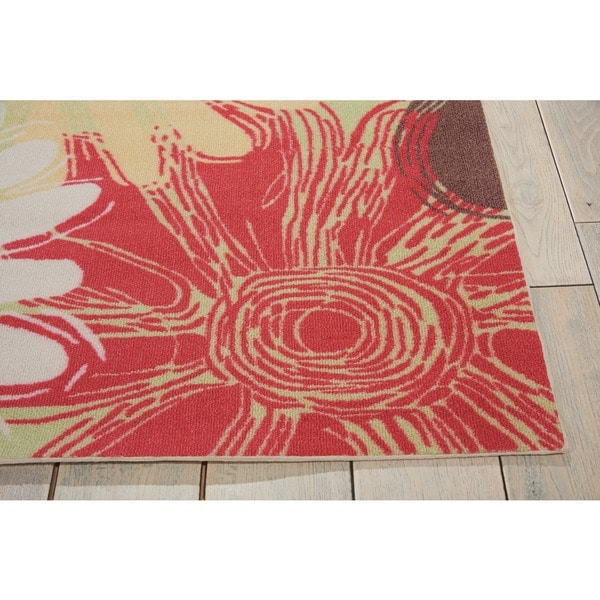 Floral - 10 X 13 - Outdoor Rugs - Rugs - The Home Depot