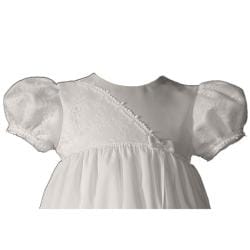 Cherubic Baby Christening Gown and Bonnet