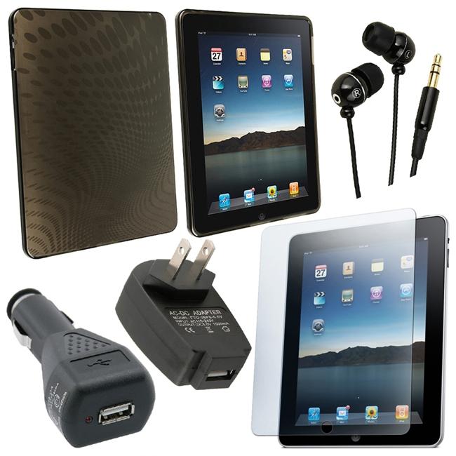 Clear Smoke Swirl 5 piece Combo Kit for Apple iPad Today $11.13