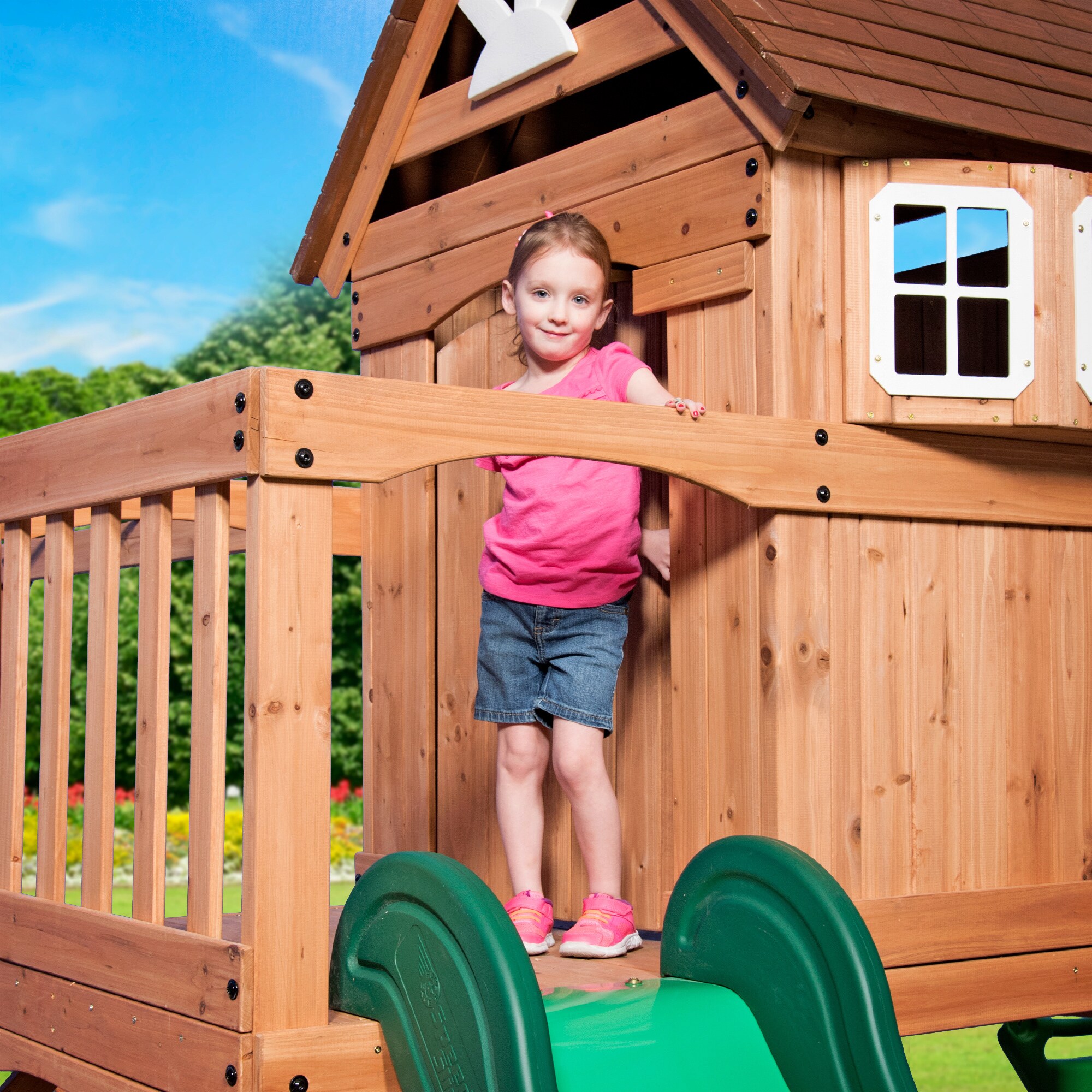 montpelier wooden swing set