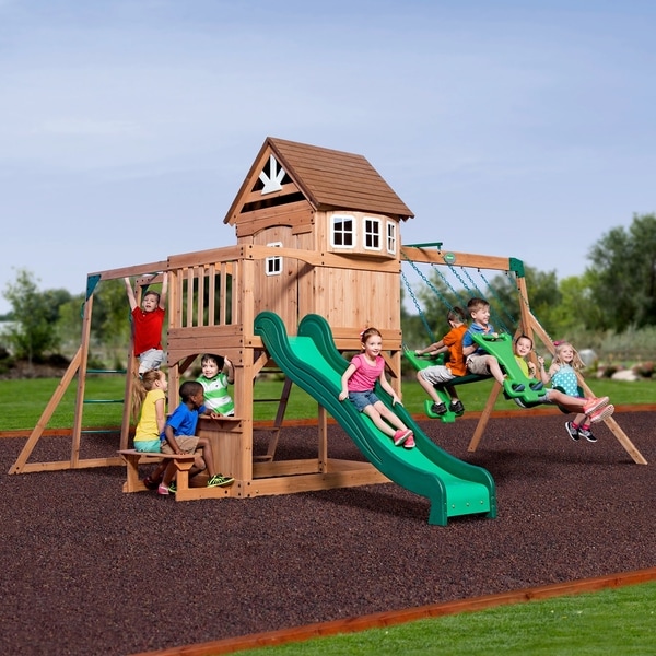 overstock swing sets