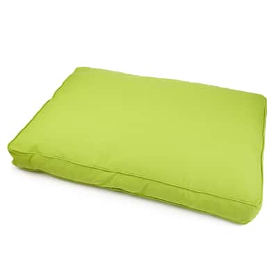 Sweet Dreams Indoor/ Outdoor Green Sunbrella Fabric Pet Bed