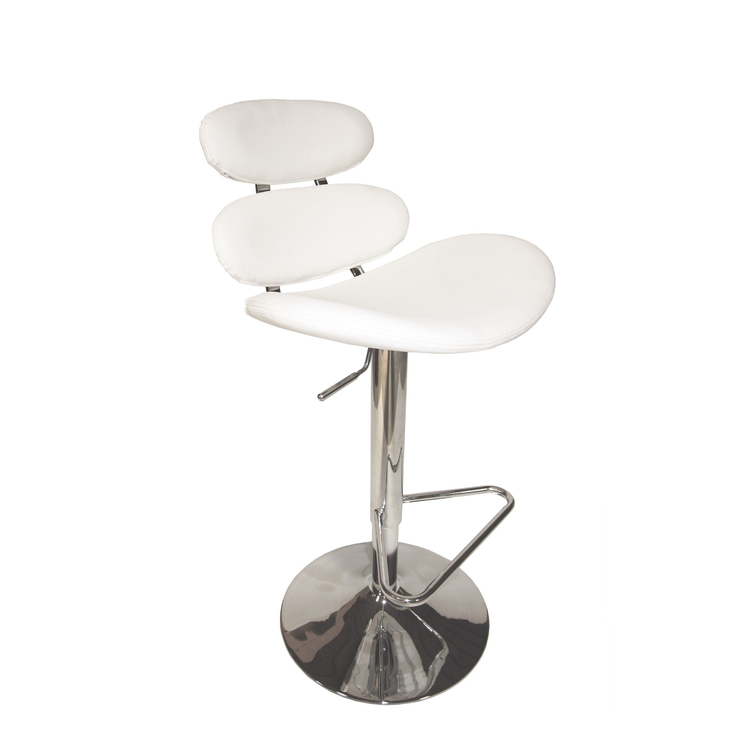 Avebury Ivory Hydraulic Bar Stool