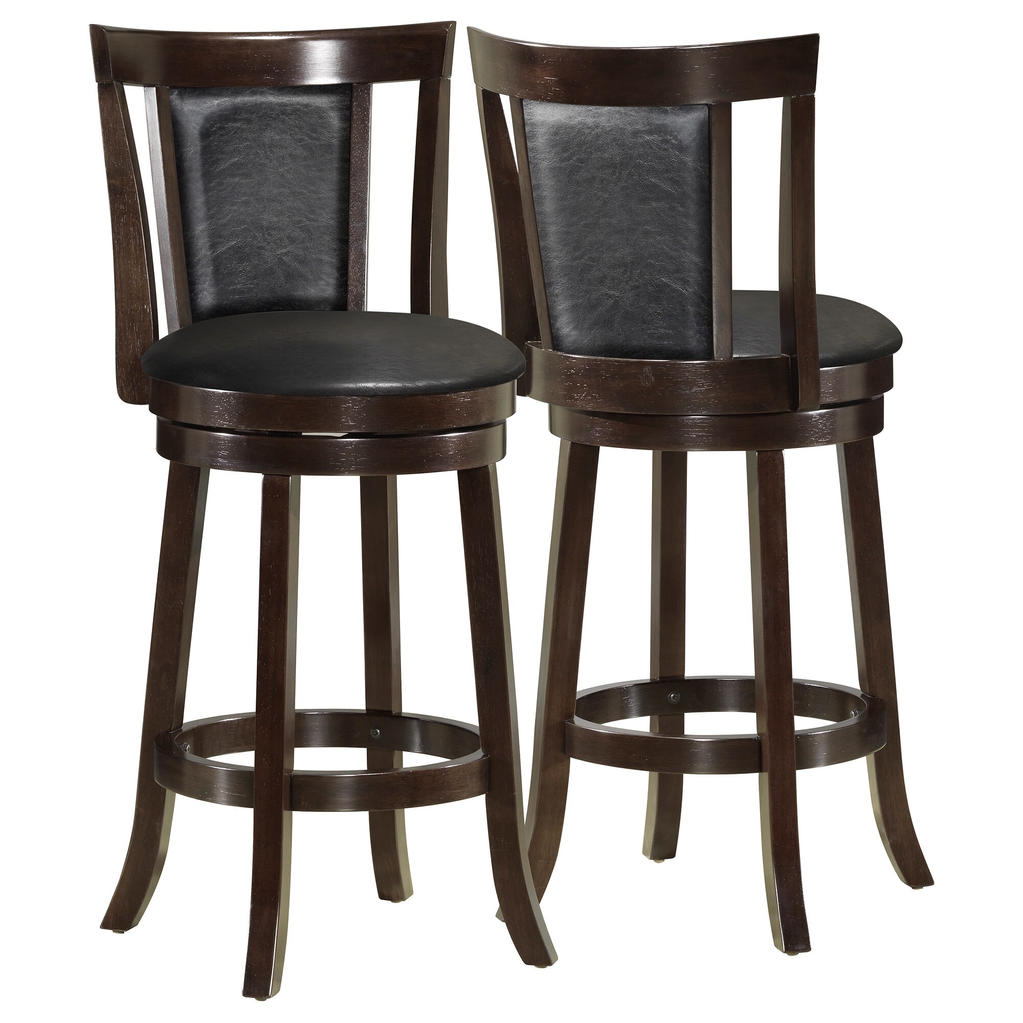 Bar Stool 500 with Milwaukee Braves Cooperstown Secondary Set of 2