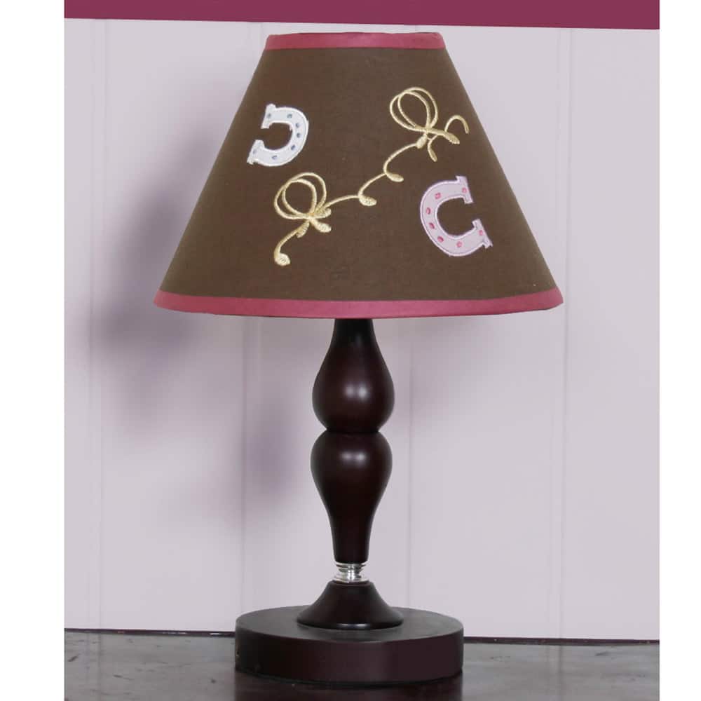 Western Cowgirl Lamp Shade - Multi