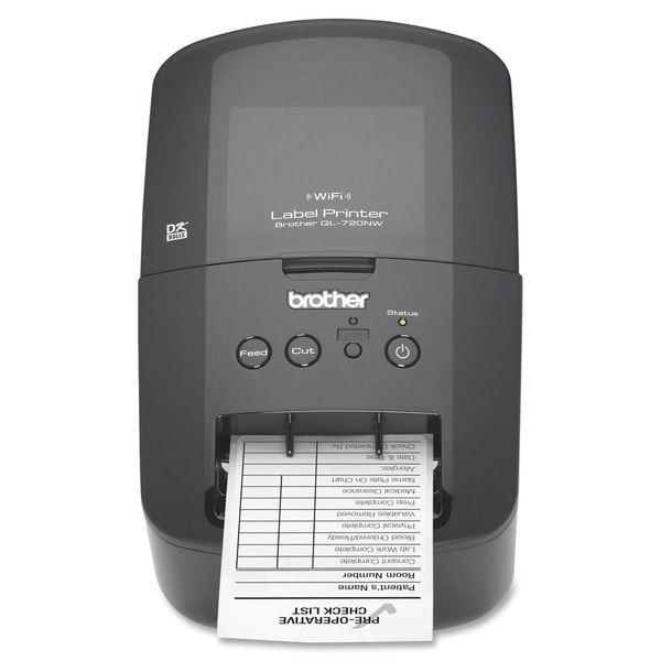 Brother QL 720NW Direct Thermal Printer   Monochrome   Desktop   Labe