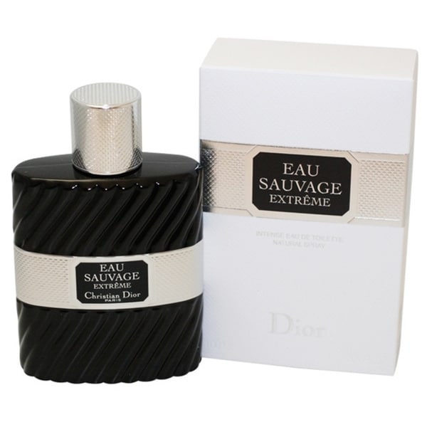 christian dior eau sauvage parfum spray for men 3.4 ounce