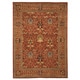 preview thumbnail 10 of 12, Hand-tufted Wool Rust Traditional Oriental Morris Rug