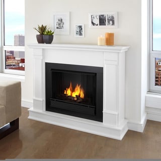 Silverton White Gel Fireplace by Real Flame