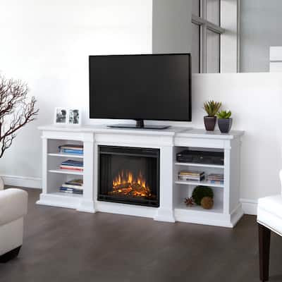 Fresno 72" Media Electric Fireplace by Real Flame