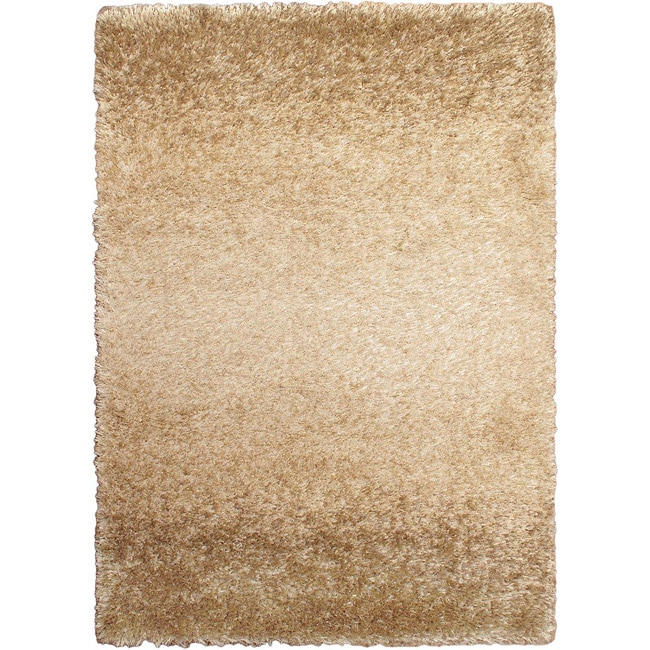 Luxus Beige Shag Rug (55 X 77)