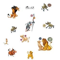 Shop Roommates The Lion King Peel And Stick Wall Decals - Free Shipping 