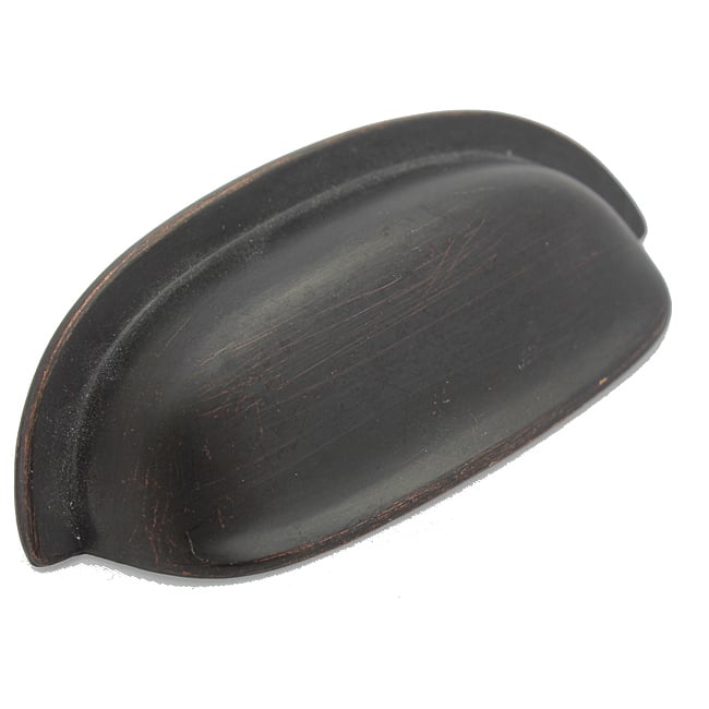 GlideRite 3.5 inch Oil Rubbed Bronze Classic Bin Cabinet Pull (Pack of 10)