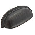 GlideRite 3.5 inch Oil Rubbed Bronze Classic Bin Cabinet Pull (Pack of 10)