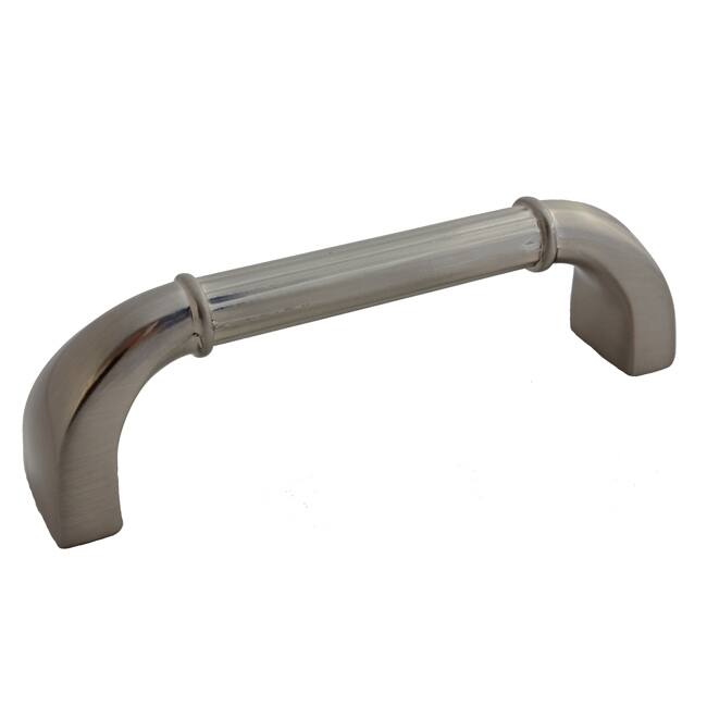GlideRite Satin Nickel 4-inch Deco Cabinet Pulls (Pack of 10)