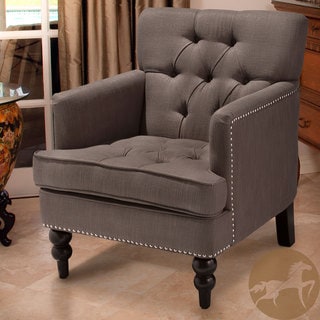 Christopher Knight Home Malone Charcoal Grey Club Chair