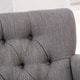 preview thumbnail 2 of 10, Malone Charcoal Grey Club Chair by Christopher Knight Home