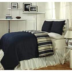 Canon Blue 3-piece Quilt Set