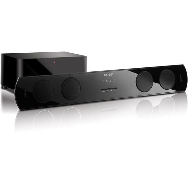 Coby CSMP95 2.1 Speaker System - 80 W RMS - Wireless Speaker(s) - Glo