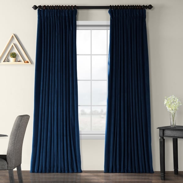 blue curtain fabrics for sale