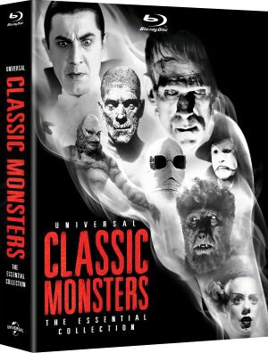 Universal Classic Monsters: The Essential Collection (Blu-ray Disc)