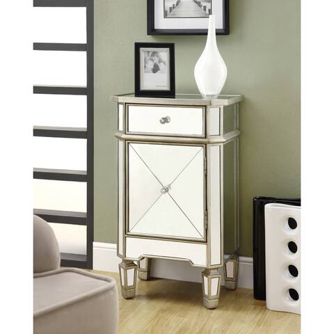 Mirrored 1 Drawer Accent Cabinet By 2019 Online On Custom Patio