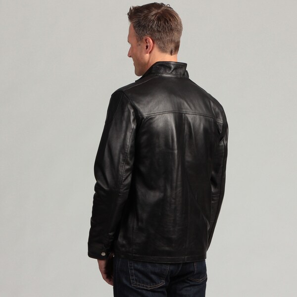 izod lambskin leather jacket