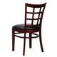 preview thumbnail 16 of 15, Lattice Dining Chairs (Set of 2)