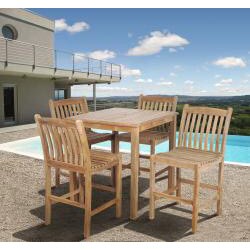 Hartford Teak Bar Table