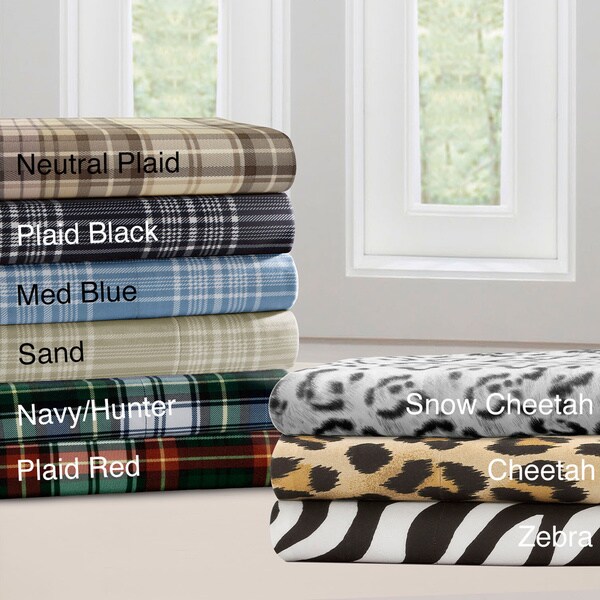 Premier Comfort Cozy Spun All Seasons Printed Sheet Set